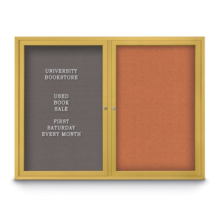 Corkboard,Cork Backing/ Satin,48 X 36